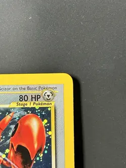 Scizor Neo Discovery 10/75 Unlimited Holo Rare WOTC Pokemon card LP - Image 5