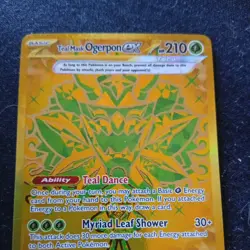 Teal Mask Ogerpon EX 177/131 Prismatic Evolutions Hyper Rare Mint Condition Card - Image 3