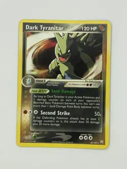 Dark Tyranitar - 20/109 - Rare Pokemon EX Team Rocket Returns Card - Image 1