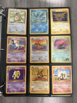Old Pokemon Cards VINTAGE Rare Collection binder Holo WOTC 1999 & 2000s Era Lot - Image 1