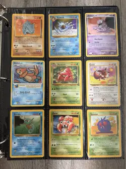 Old Pokemon Cards VINTAGE Rare Collection binder Holo WOTC 1999 & 2000s Era Lot - Image 5