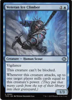 Veteran Ice Climber U Tarkir: Dragonstorm 64 NM Normal MTG - Image 1