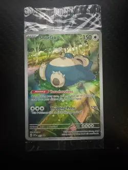 Snorlax 051 Sv: Scarlet & Violet Promo Cards Holo Pokemon TCG - Image 1