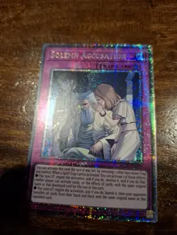Yu-Gi-Oh! BLZD-EN079 - Solemn Accusation - 1st edition - Starlight Rare - Image 1
