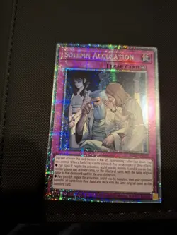 Yu-Gi-Oh! BLZD-EN079 - Solemn Accusation - 1st edition - Starlight Rare - Image 3