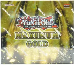 YuGiOh Maximum Gold Sealed Display Box (5 mini Boxes) 4 Packs Per Mini Box - Image 1