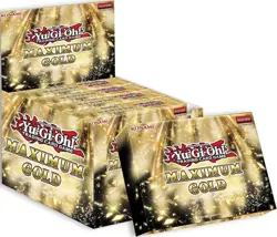 YuGiOh Maximum Gold Sealed Display Box (5 mini Boxes) 4 Packs Per Mini Box - Image 2