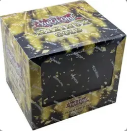 YuGiOh Maximum Gold Sealed Display Box (5 mini Boxes) 4 Packs Per Mini Box - Image 3
