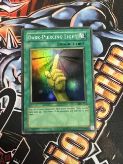 FADED MISPRINT YUGIOH MP1 DARK PIERCING LIGHT HOLOBLEED FADED MISPRINT - Image 4