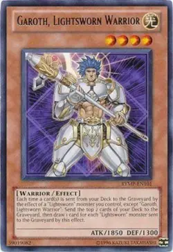 Garoth, Lightsworn Warrior - RYMP-EN101 - Rare - Unlimited Edition - Near Mint - Image 1