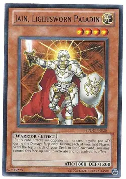 3 x Jain, Lightsworn Paladin - SDDC-EN020 - Common - Unlimited Near Mint, Englis - Image 1