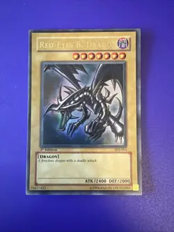 Red-Eyes B. Dragon SDJ-001 1st Edition Ultra Rare - Image 1