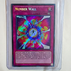 Konami Yu-Gi-Oh! Number Wall NUMH-EN058 Number Hunters Secret Rare Holo 1st - Image 1