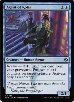 Agent of Kotis C Tarkir: Dragonstorm 36 NM Normal MTG - Image 1