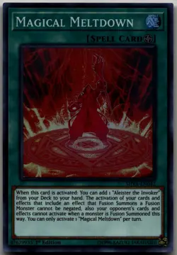 Magical Meltdown Super Rare Shadows in Valhalla SHVA-EN042 LP - Image 1
