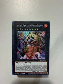 Laevatein, Generaider Boss of Shadows (Secret Rare) RA05-EN051 Yugioh NM - Image 1