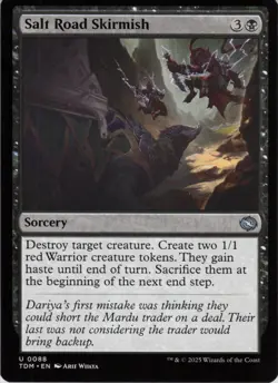Salt Road Skirmish U Tarkir: Dragonstorm 88 NM Normal MTG - Image 1