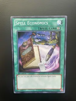 Yugioh Spell Economics LCYW-EN278 Common 1st Edition LP - Image 1