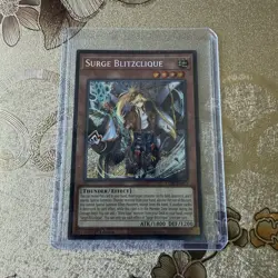 Yu-Gi-Oh! Surge Blitzclique CORI-EN011 1st Edition Secret Rare Foil - Image 1