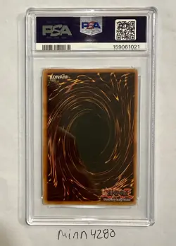 Dark Magician LOB-005 2002 PSA 7 wavy Yu-Gi-Oh! - Image 2