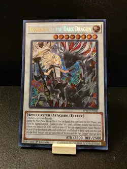 🔥 Ecclesia and the Dark Dragon BPRO-EN041 Secret Rare 1st Edition NM Yu-Gi-Oh! - Image 1