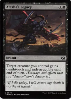Alesha's Legacy C Tarkir: Dragonstorm 72 NM Normal MTG - Image 1
