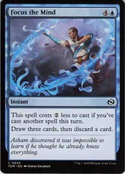 Focus the Mind C Tarkir: Dragonstorm 45 NM Normal MTG - Image 1