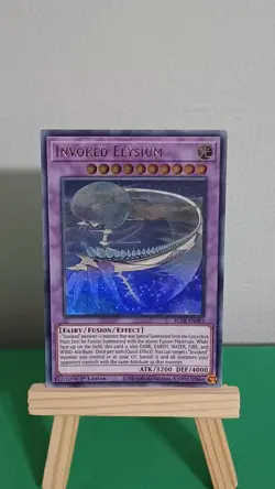 Yugioh Invoked Elysium BLAR-EN083 Ultra Rare Battles Of Legend: Armageddon - Image 3
