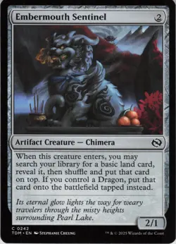 Embermouth Sentinel C Tarkir: Dragonstorm 242 NM Normal MTG - Image 1