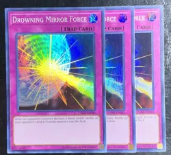 3x Drowning Mirror Force DASA-EN045 Dark Saviors Mixed Edition LP Playset - Image 1