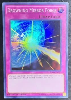 3x Drowning Mirror Force DASA-EN045 Dark Saviors Mixed Edition LP Playset - Image 2