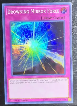 3x Drowning Mirror Force DASA-EN045 Dark Saviors Mixed Edition LP Playset - Image 3