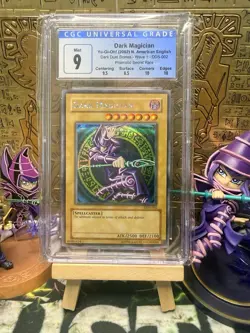 DDS-DARK DUEL STORIES #002 DARK MAGICIAN CGC MINT 9 (BLUE LABEL - POP 6) - Image 1