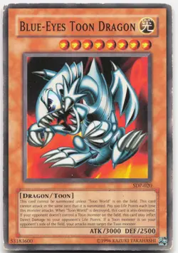 Blue-Eyes Toon Dragon SDP-020 Common Starter Deck: Pegasus Yu-Gi-Oh Unlimited HP - Image 1