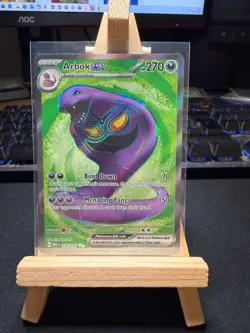 Pokemon TCG Arbok ex 185/165 - Ultra Rare - Scarlet & Violet 151 - NM - Image 1