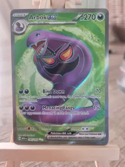 Pokemon - 185/165 - Arbok ex - Scarlet & Violet 151 NM - Image 1