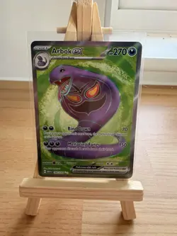 Arbok EX Holo Pokemon Card 185/165 Scarlet & Violet 151 Series - Image 1