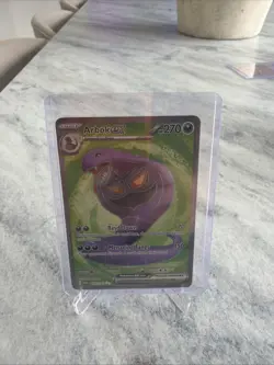 Arbok EX Holo Pokemon Card 185/165 Scarlet & Violet 151 Series - Image 1