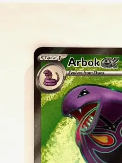 Arbok ex 185/165 Ultra Rare Scarlet & Violet 151 Pokemon Card TCG NM - Image 2