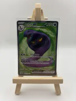 Pokemon Card Arbok ex 185/165 Scarlet & Violet 151 Holo Ultra Rare Near Mint - Image 1