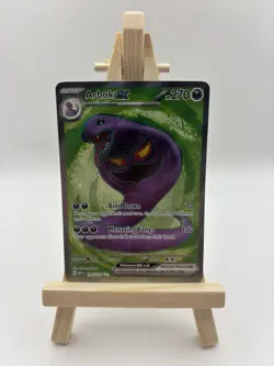 Pokemon Card Arbok ex 185/165 Scarlet & Violet 151 Holo Ultra Rare Near Mint - Image 2