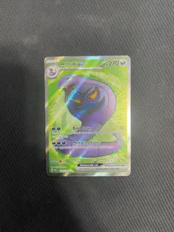Arbok ex Sv: Scarlet & Violet 151 185/165 Ultra Rare Full Art Holo Pokemon TCG - Image 1