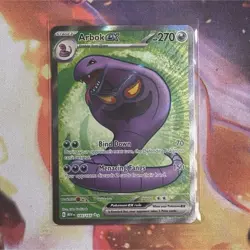 Pokemon Arbok ex 185/165 Scarlet & Violet 151 Holo 270 HP ENG - Image 1