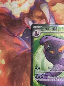 Pokemon Arbok ex 185/165 Scarlet & Violet 151 Holo 270 HP ENG - Image 4