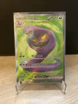 Pokemon TCG Arbok EX Scarlet & Violet-151 185/165 Holo Ultra Rare - Image 1