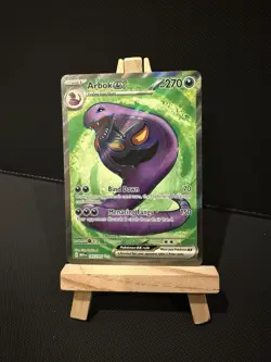 Pokemon TCG Arbok EX Full Art Rare Card Scarlet & Violet 151, 185/165 - Image 1