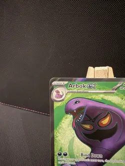 Pokemon TCG Arbok EX Full Art Rare Card Scarlet & Violet 151, 185/165 - Image 2