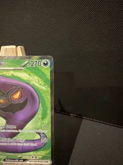 Pokemon TCG Arbok EX Full Art Rare Card Scarlet & Violet 151, 185/165 - Image 3