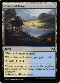 Tranquil Cove L Tarkir: Dragonstorm 270 NM Normal MTG - Image 1