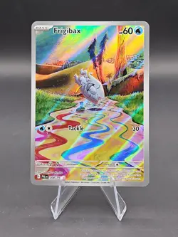Pokemon TCG Frigibax Card 208/193 IR Sv02: Paldea Evolved - Image 1